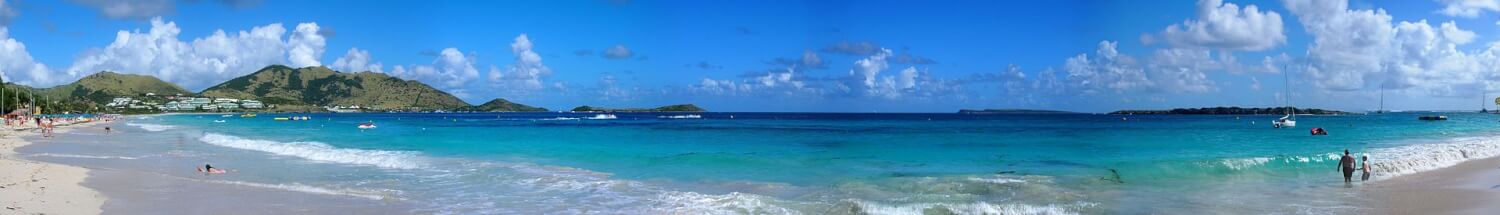 Saint Martin Plage - Les îles françaises d'outre-mer : où et quand partir pour les vacances ?