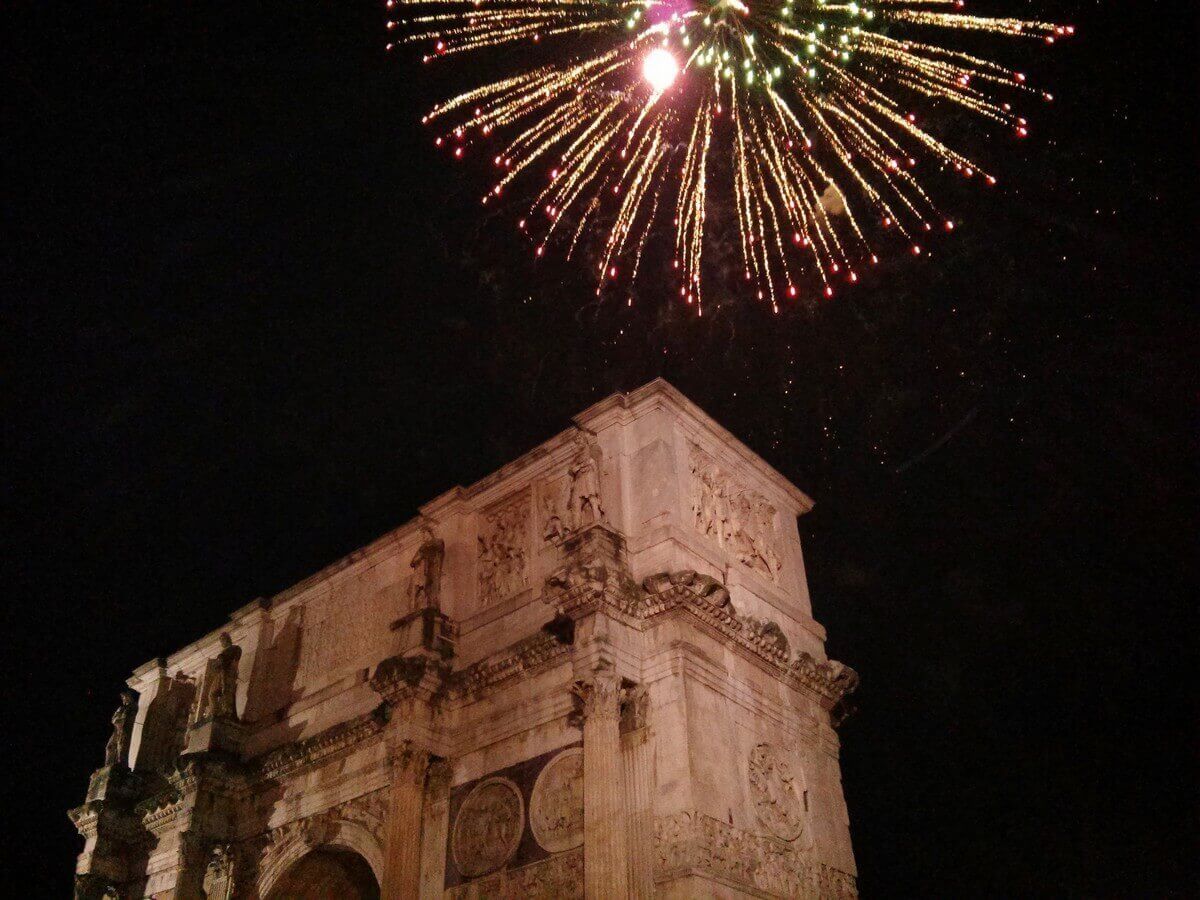 Nouvel an à Rome : guide complet pour fêter la nouvelle année ! 5 feu d'artifice rome