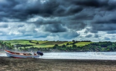 paysage verdoyant saison des pluies martinique
