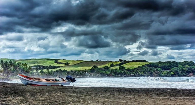 paysage verdoyant saison des pluies martinique
