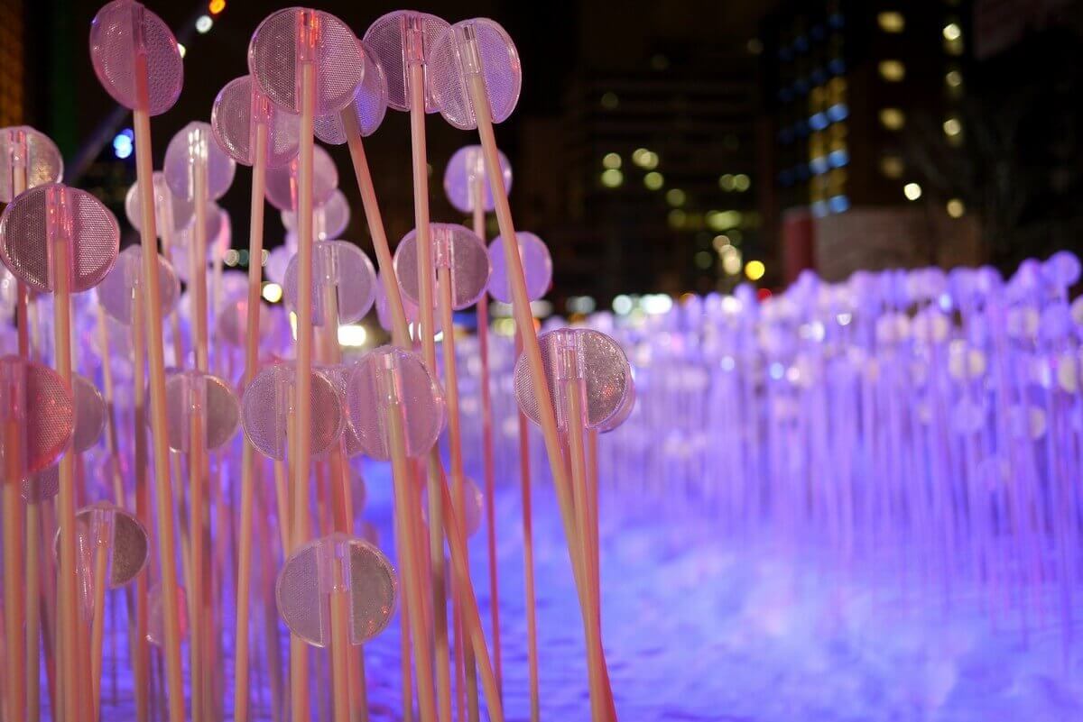 festival des lumieres a montreal en hiver