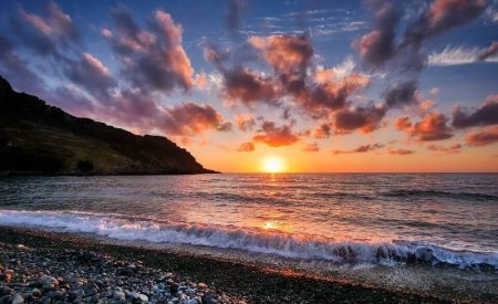 coucher de soleil a malte malte ou crete