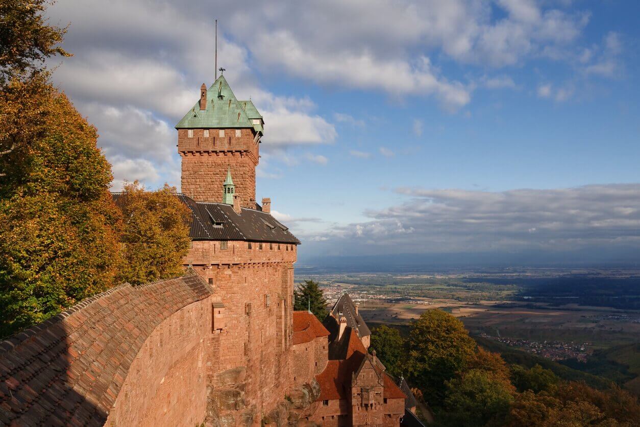 château du Haut Koenigsbourg - Notre top 11 des plus beaux châteaux de France à visiter !