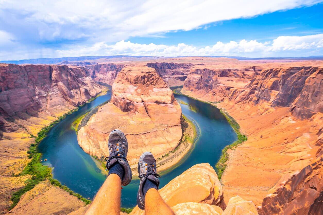 Horseshoe Bend Arizona. États Unis - Les 20 plus beaux pays du monde : à visiter de toute urgence !