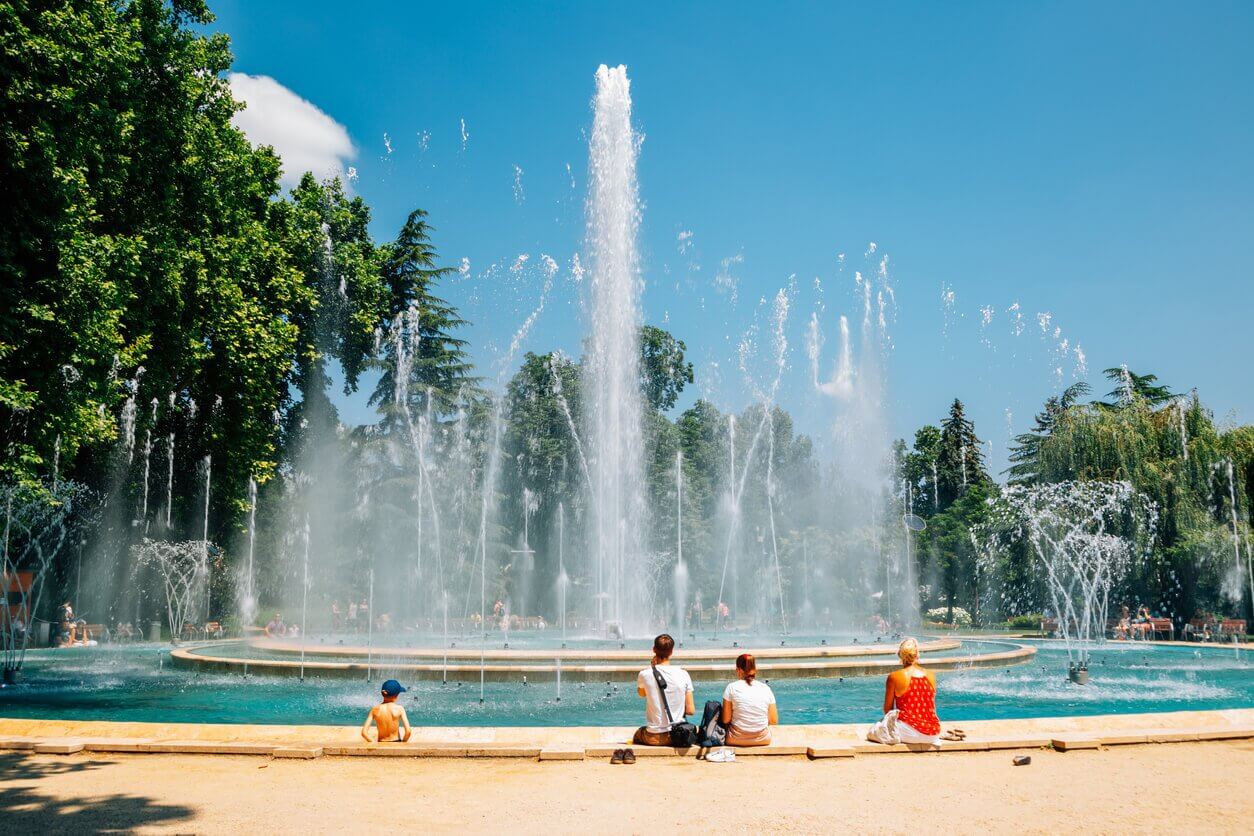 Margaret Island Musical Fountain à Budapest - Visiter Budapest en famille : Que faire avec des enfants ? (+ nos conseils)