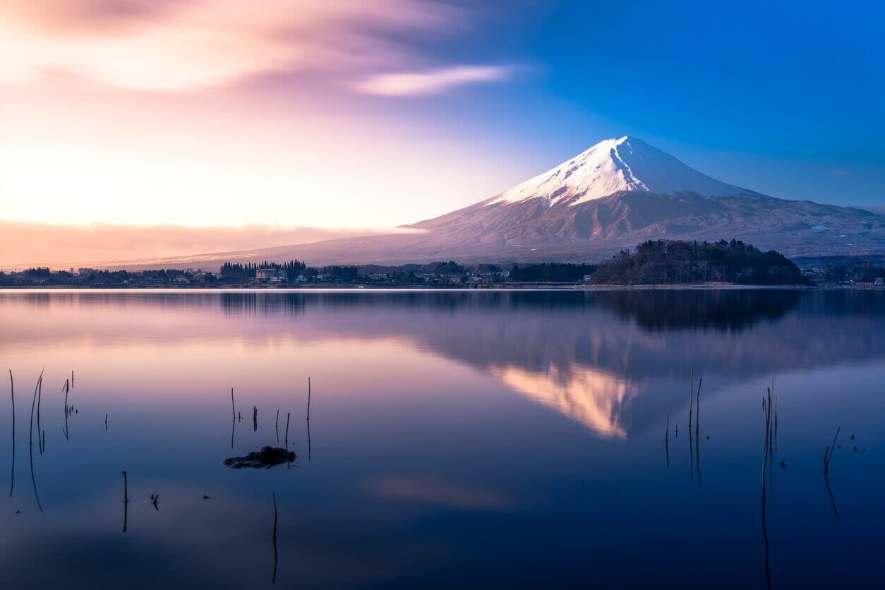 mont fuji et le lac kawaguchi