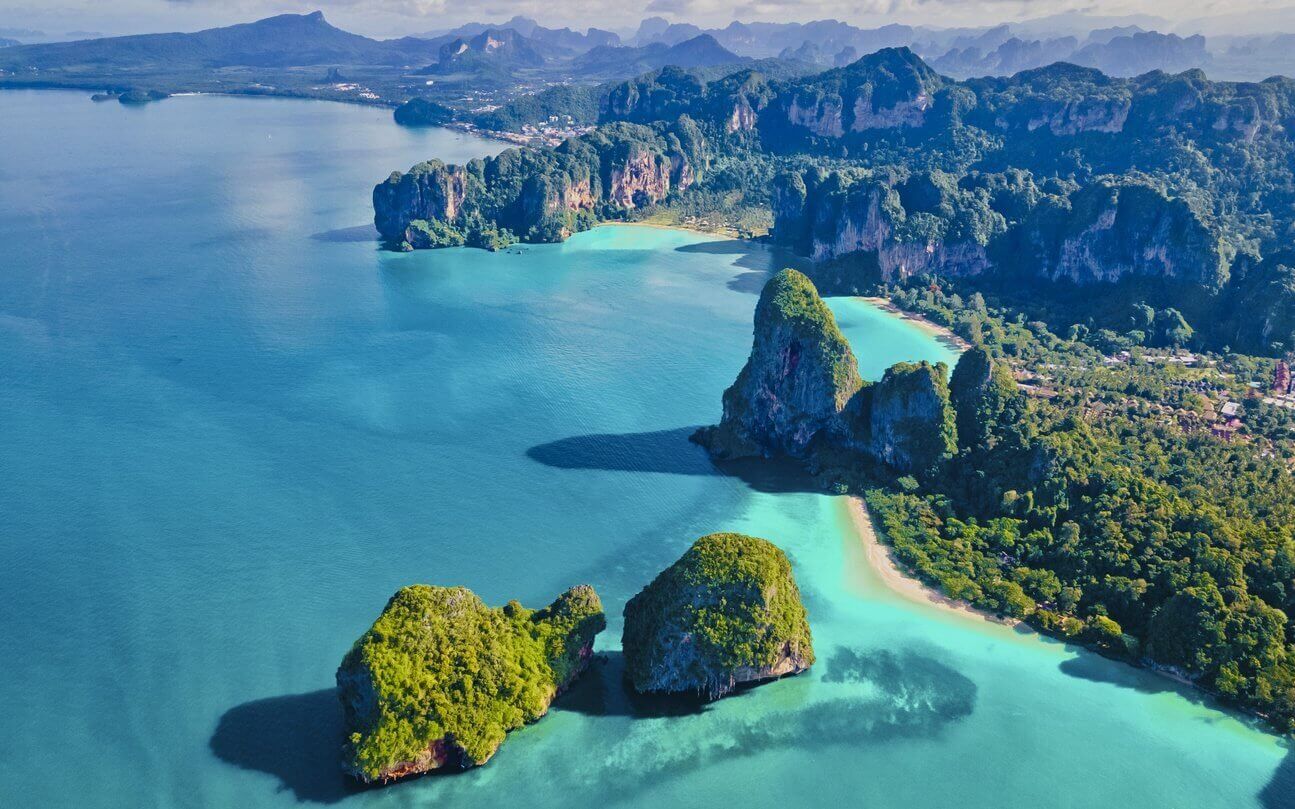 plage de railay thailande