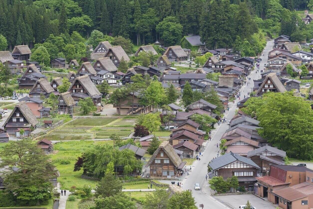 Les 15 plus beaux paysages du Japon 8 shirakawa go gifu