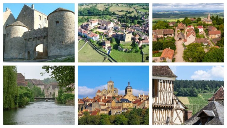 beaux villages bourgogne