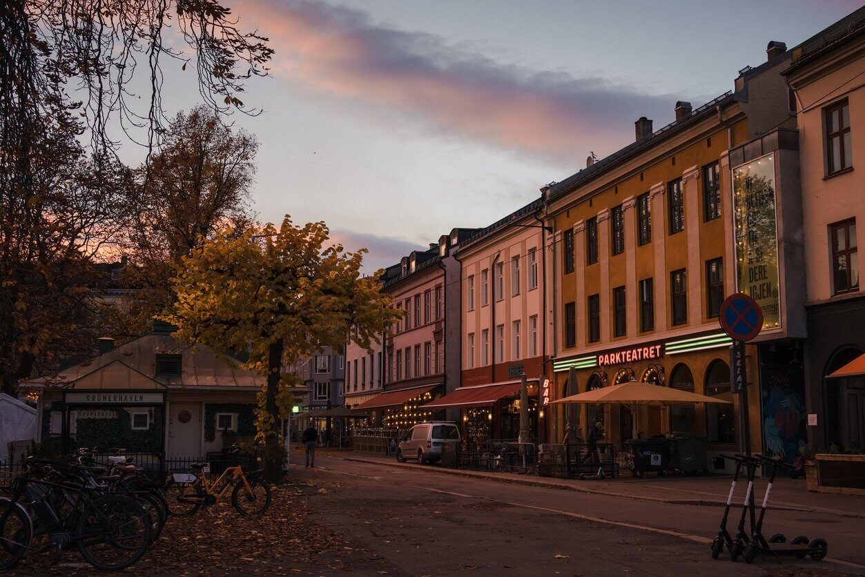 coucher du soleil a grunerlokka