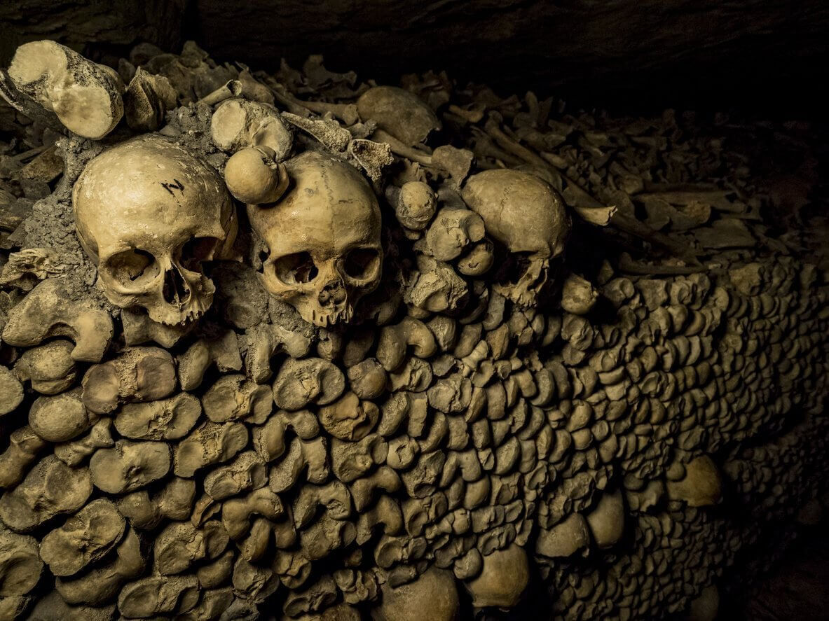 Que voir et que faire à Paris ? Nos 17 incontournables et nos 8 lieux secrets pour découvrir la capitale 22 cranes dans les catacombes de paris