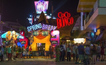 fete cancun spring break