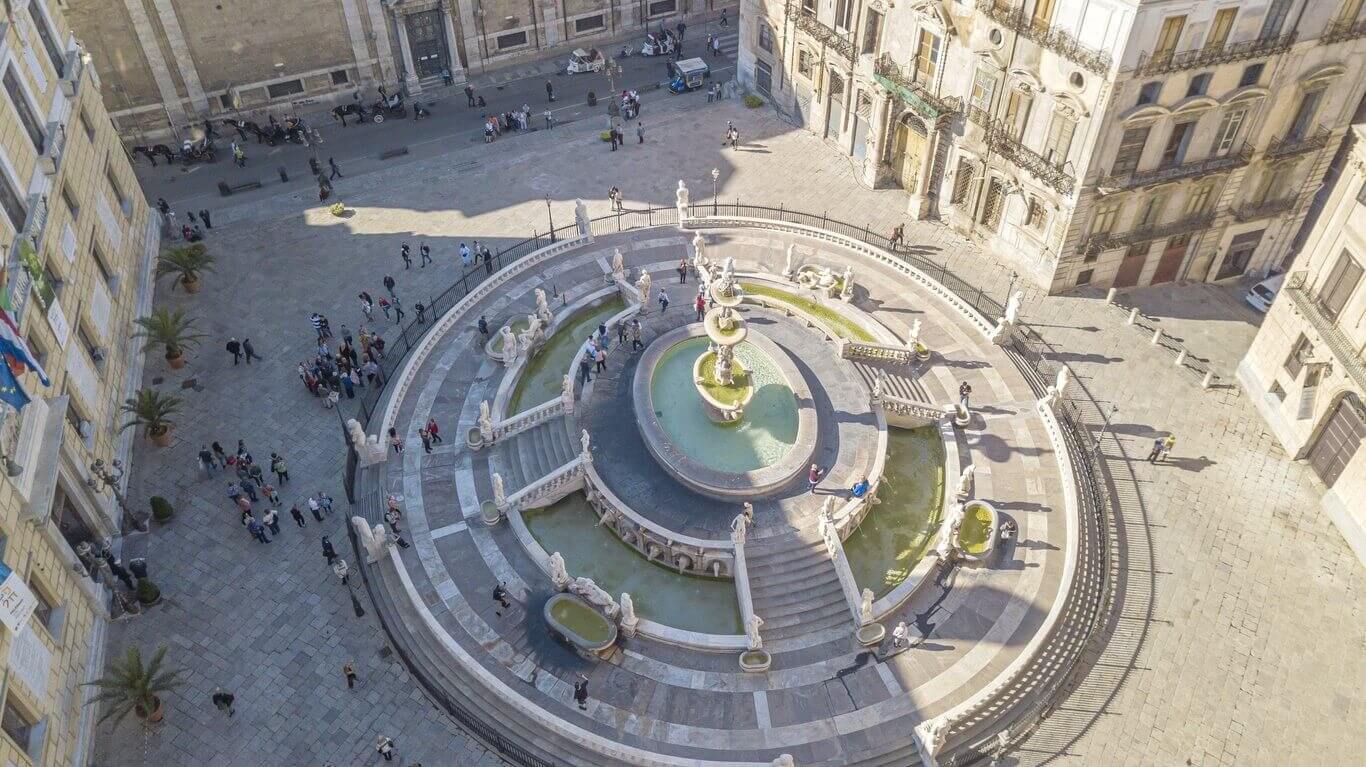 fontaine de pretoria a palerme