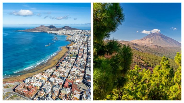 grande canarie ou tenerife