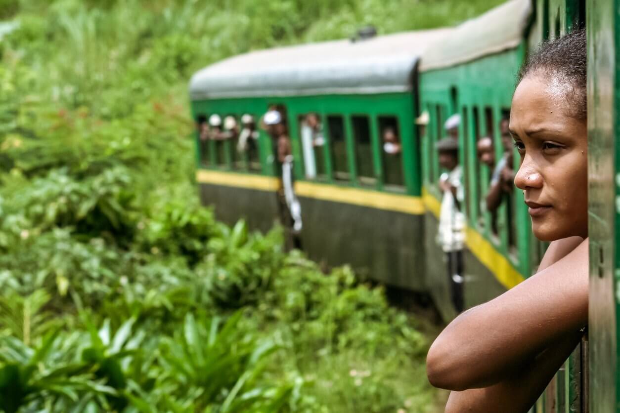 Fianarantsoa East Coast train