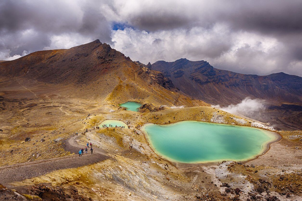 parc national Tongariro en Nouvelle-Zélande