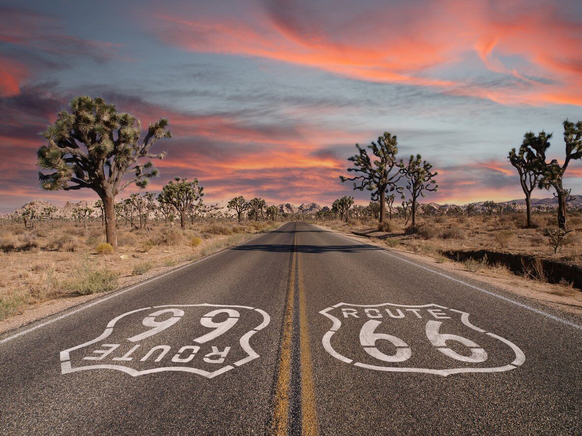Les plus belles routes du monde : 14 road trips à faire absolument... on the road again ! 8 Route 66 à Joshua Trees