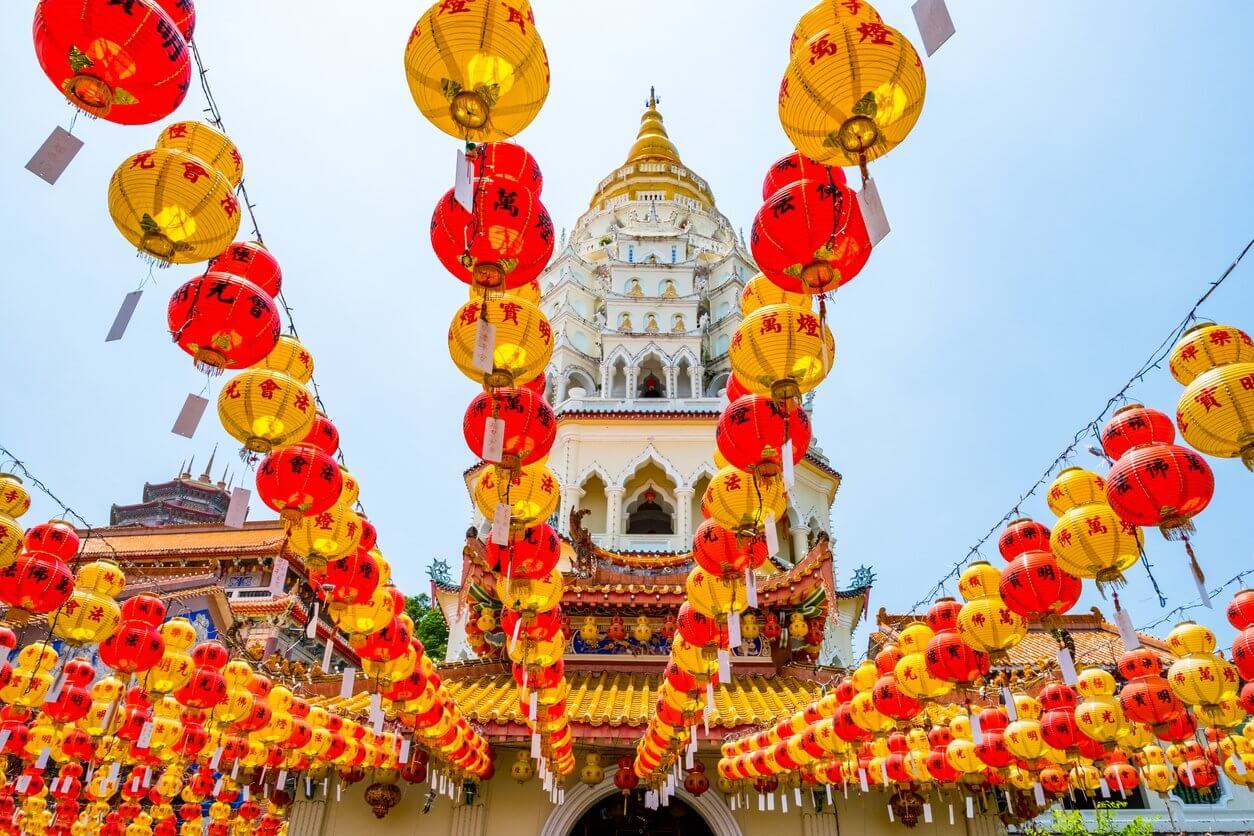 Temple chinois en Malaisie