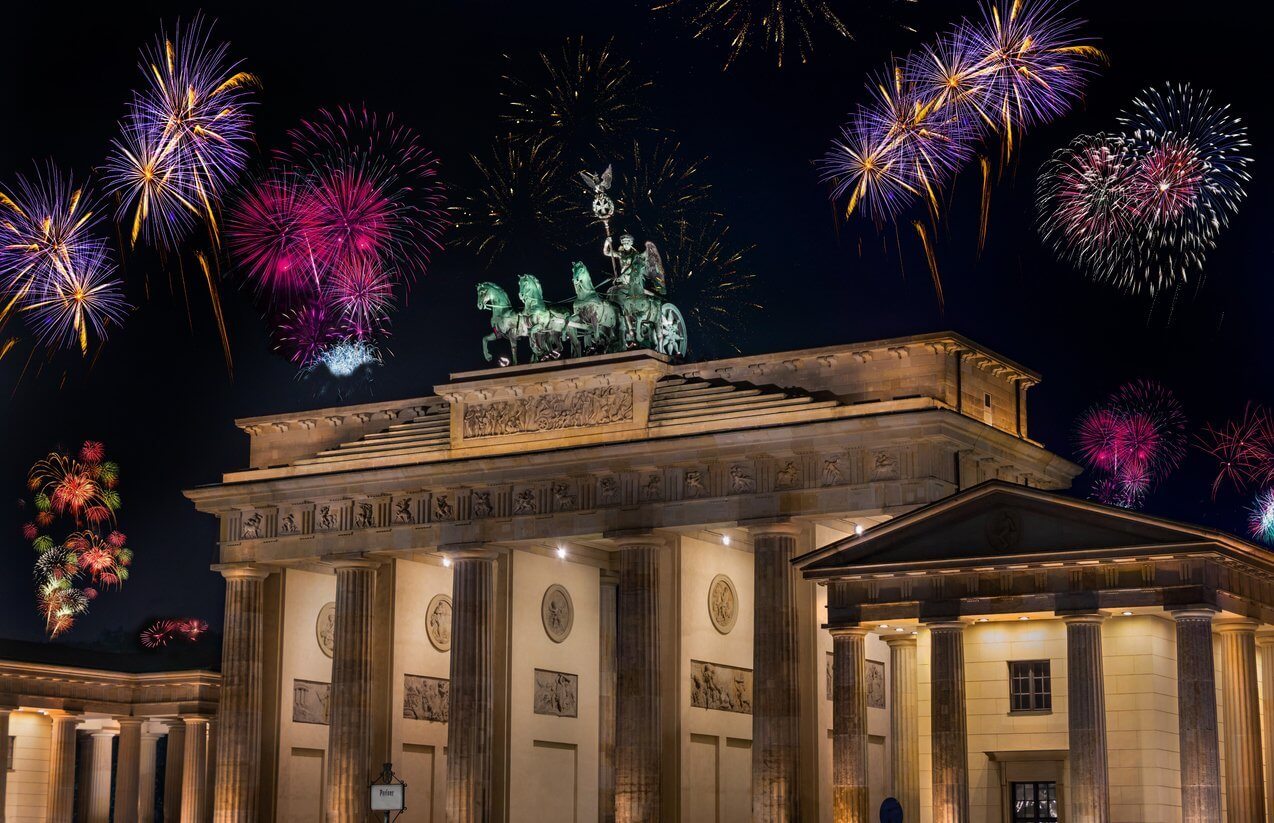 Les meilleures villes où célébrer le nouvel an dans le monde 2 Fête du Nouvel An à la Porte de Brandebourg, Berlin