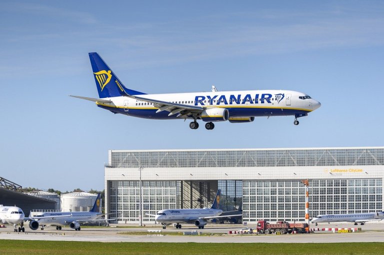 ryanair atterissage