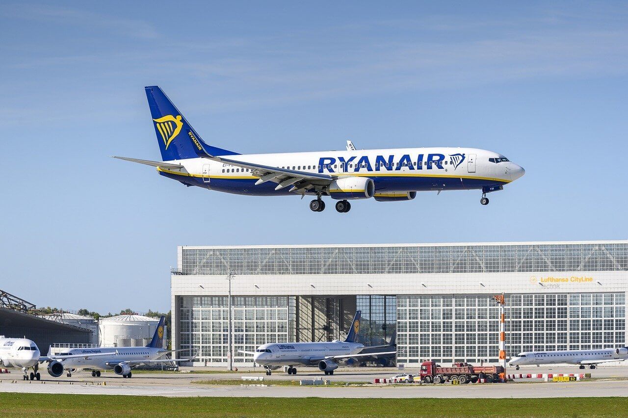 ryanair atterissage