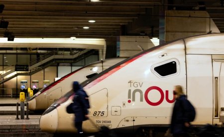 tgv at railway station