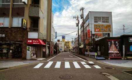 empty city streets during day