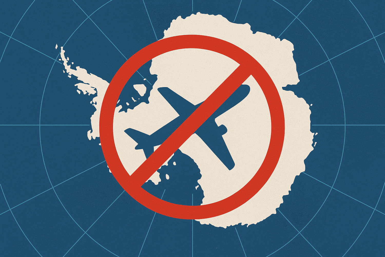 Pourquoi les avions évitent l'Antarctique