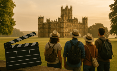 set jetting Highclere Castle